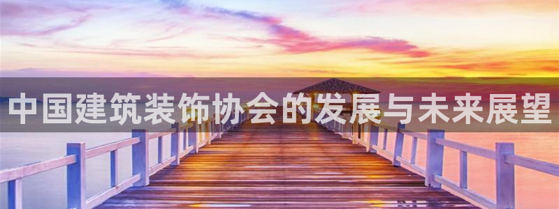 顺盈娱乐主管是谁：中国建筑装饰协会的发展与未来展望